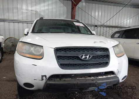 2008 Hyundai Santa Fe Gls z USA, uszkodzony, nr VIN 5NMSG13D88H199545